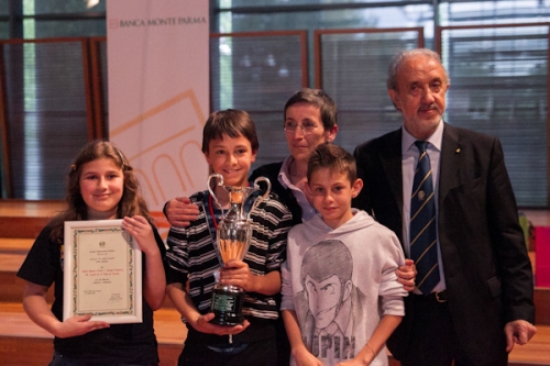 Foto premiazione concorso Verdi